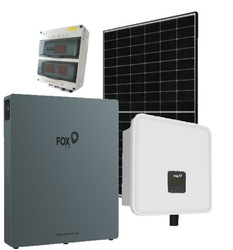 Zestaw hybrydowy PV do 6 kW Ja Solar 500W + FOXESS H3-8,0 + EP11