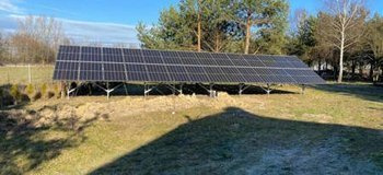 Zestaw fotowoltaiczny 9,72 kWp – 3 fazy – grunt