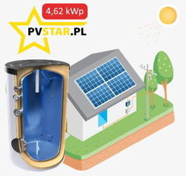 Zestaw Mój Prąd 4.0 - 12400 zł - 4,62 kWp - 3 fazy - ceramika + zasobnik CWU