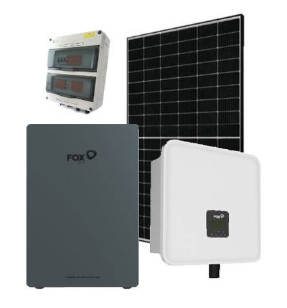 Zestaw hybrydowy PV do 10 kW Ja Solar 415W + FOXESS H3-10,0 + EP5