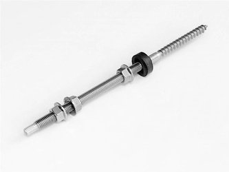 Śruba z podwójnym gwintem M10x250 A2