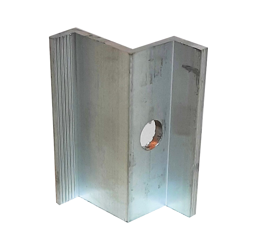 Klema końcowa uchwyt końcowy 32 mm – srebrny