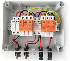 Rozdzielnica PV fotowoltaika 1000V DC T1 T2 2 MPPT DC SW2 + MC4