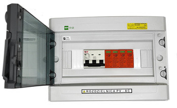 Rozdzielnica wewnętrzna IP 44 PV AC fotowoltaika ACS3 APAR 3faz 16A EPLUX