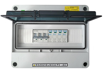 Rozdzielnica PV AC fotowoltaika ACP3 EATON 3fazy 20A XL