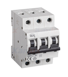 Wyłącznik nadmiarowo-prądowy B16 3P KANLUX IDEAL KMB6-B16/3